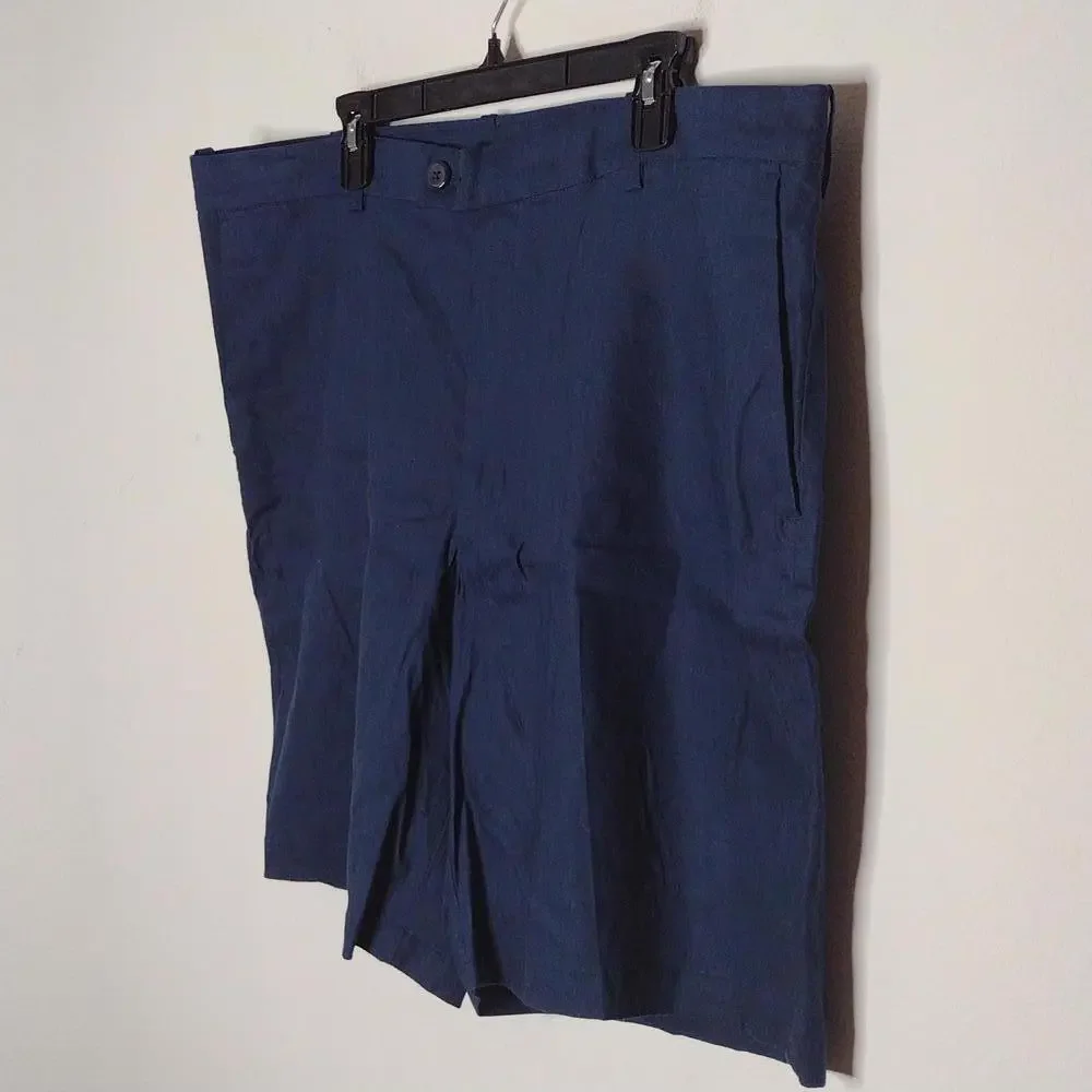 NWT Cubavera Men's Blue Shorts Size 40